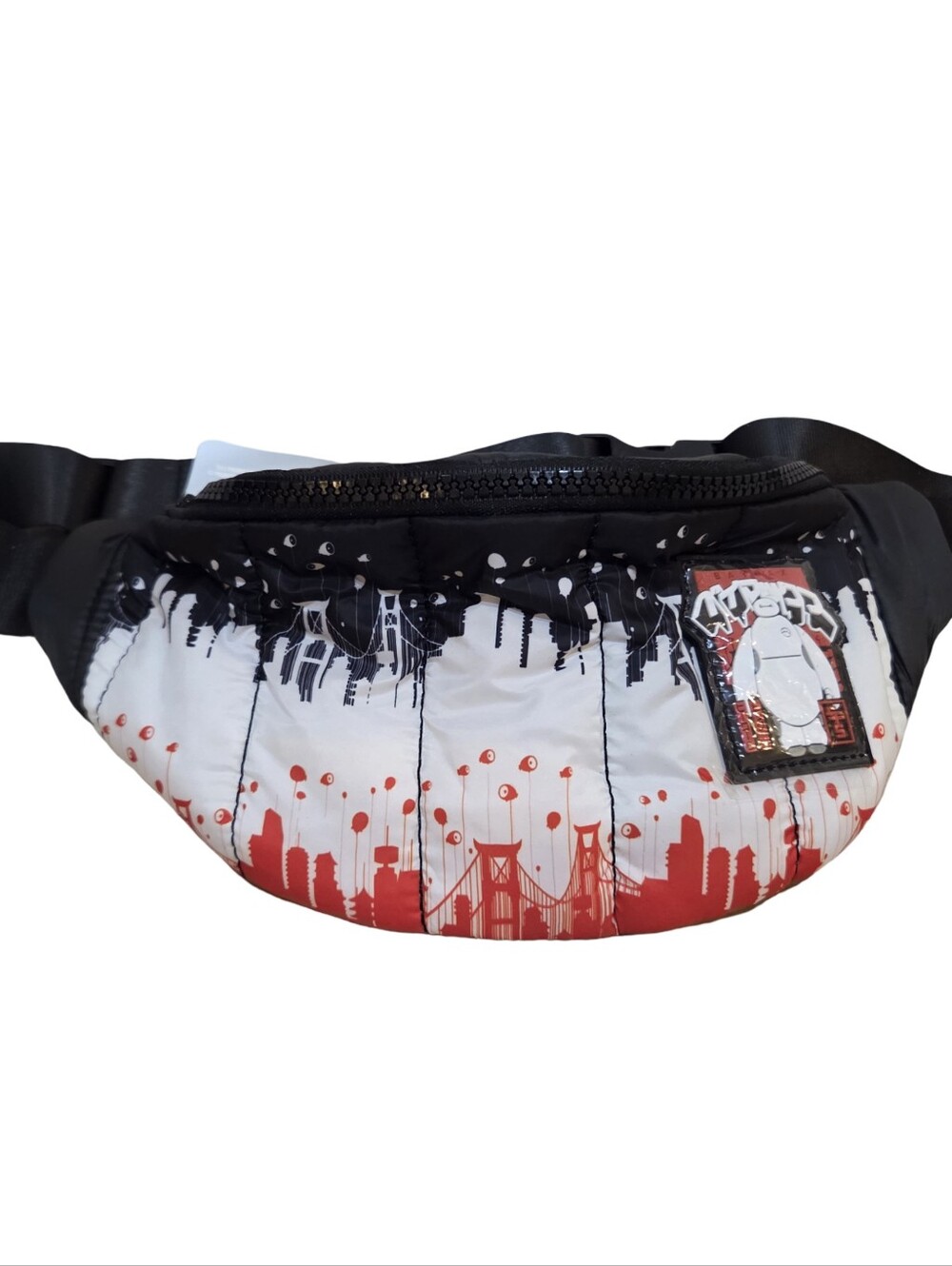 Disney Parks BAYMAX Big Hero 6 Fanny Pack Sling Bag NEW